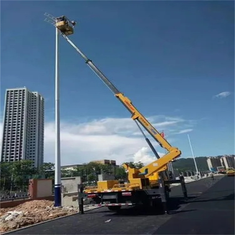 平度维修路灯的曲臂升降车出租